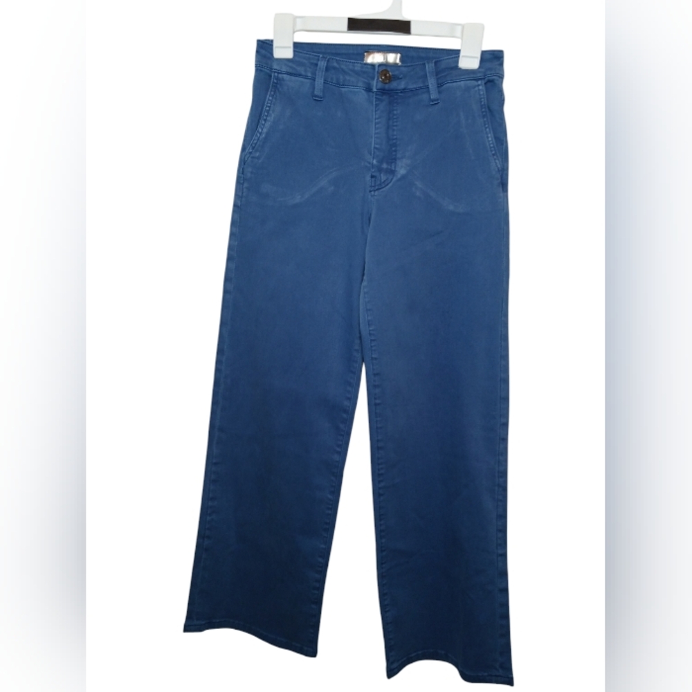 kut from the kloth jeans "jean" Fab Ab Wide Leg High Rise  Violet Blue Size 0